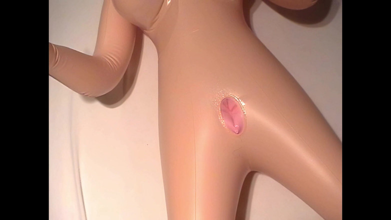 Mark Hannes: Bambola del sesso sborrata cazzo masturbazione