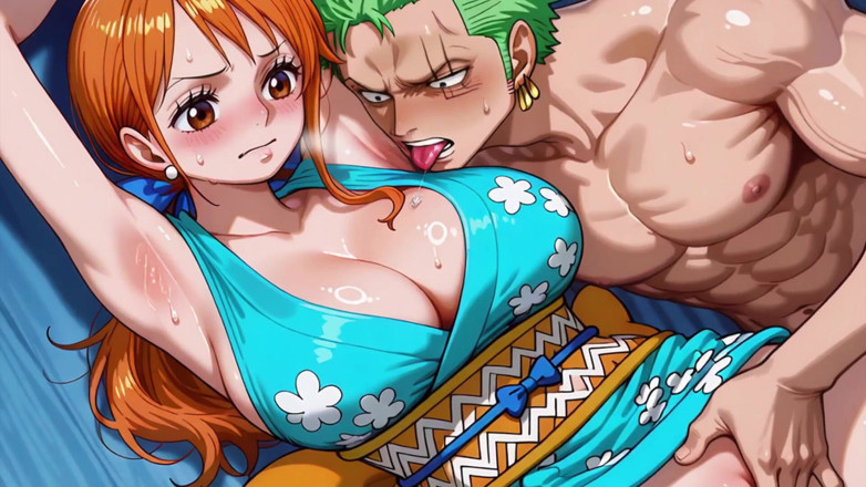 Prznai: Zoro X Nami (one Piece)