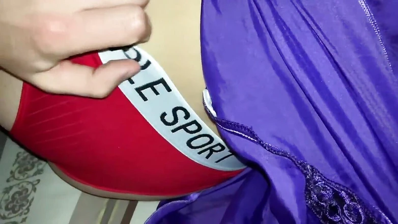 Caught Step Sister Masturbating and Used My Cock as a Dildo