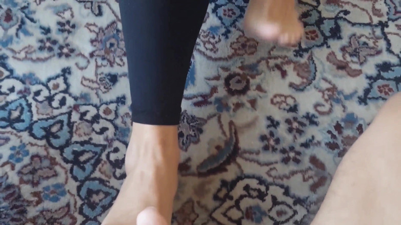 Selena701: Seleniny venkovní uctívání nohou