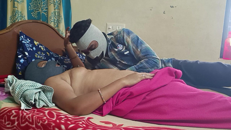 Decent couples: “unexpected Bedroom Surprise” While Fucking Sleepy Telugu