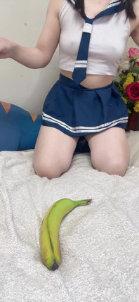 Ficken hana muschi von banana fruit erstaunliches video