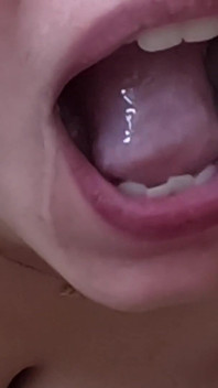 Lovely Close up Cum Play and Cum Swallow