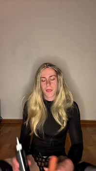 Cute Blonde Teen in Dress Fucked Anal