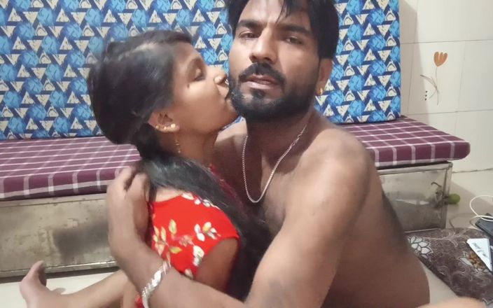 Aalox: India del pueblo ama matrimonio, pareja