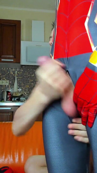 Play and Jerk off Your Superhero's Dick!
