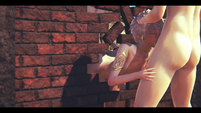 Yaoitube: Yaoi Femboy - 질싸로 자지와 애널을 빨아주는 섹시한 펨보이