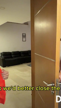 I Fuck Employees Who Are Making Arrangements in My House and They Almost Caught Me