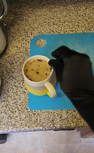 JessicaXD: Příprava ranního šálku v horkém prádle