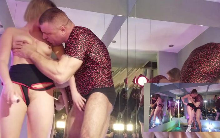 Laura Dee: Cuckold make registrerar bästa vän knulla sin fru i speglarna...