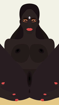 Asmr senyap untuk lelaki - menyembah dewi hitam awak selama 21 minit
