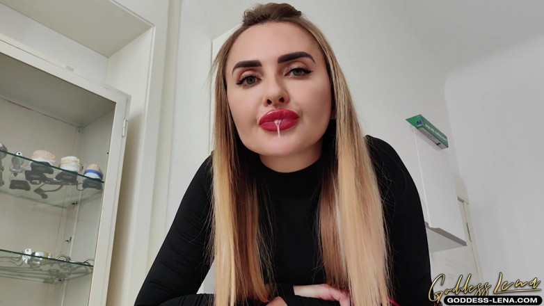 Goddess Lena: Disgusting Slave Training