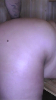 Sneaky BBW Anal Creampie
