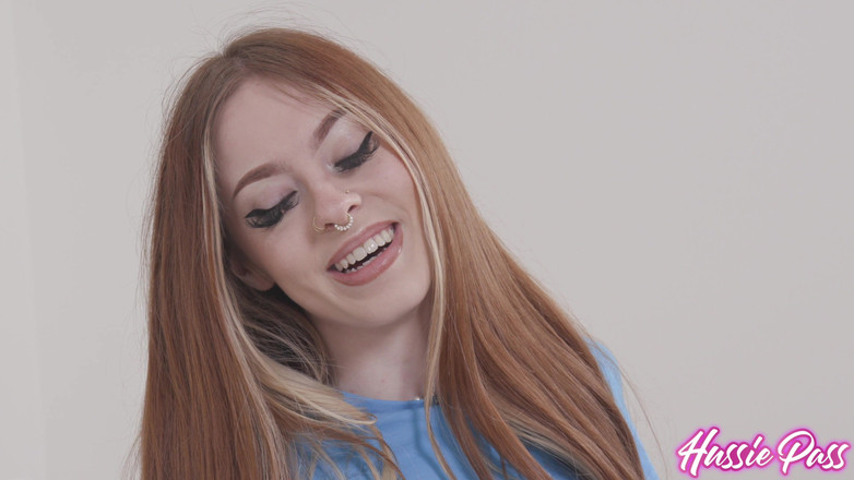 Hussie Auditions: Skinny Redhead Takes 12 Inches Featuring Explicit Kait with Damion Dayski