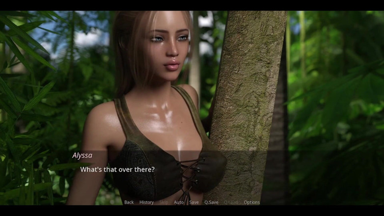 AVN Teller: The Lust City - Blonde Girl in the Nature with Her...