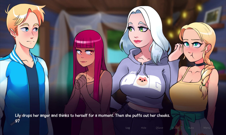 Porny Games: Life in woodchester 0.6.3 - cute babe gets her first dick