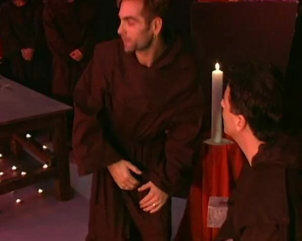 90s Gay VIntage Rough: Hombre cachondo toma una enorme polla # 4