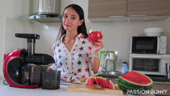 PassionBunny: Routine Quotidienne - Faisons Du Jus Frais Ensemble