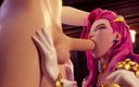 MsFreakAnim: League of Legends Porno Serafina Muie Regula 34 Hentai 3D