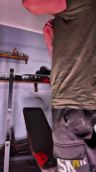 Started with Dumbbells, Ended up Fucking My Bench