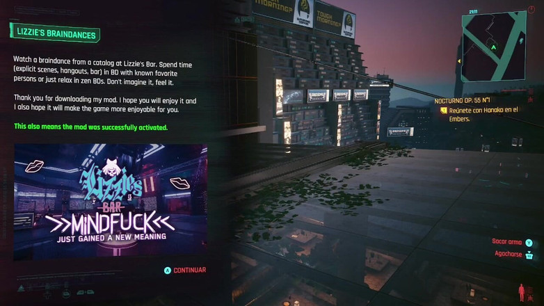 HotSummer117: Cyberpunk 2077 sesso a tre con Panam e Judy, Songbird e...