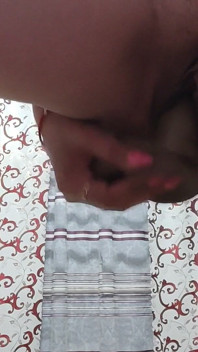 Blow a Dildo and Insert It Into Your Pussy