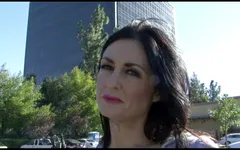 White broad just loves to get her mouth filled with BBC cum