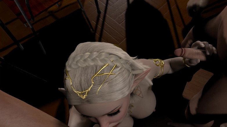 Wraith ward: elf iki oğlanla üçlü seks