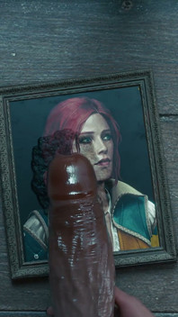 ความสนุกยามค่ําคืนของ Ciri - สาวดุ้นน้ําแตกบนสาวผมแดง Triss Portrait แอนิเมชั่น 3 มิติ