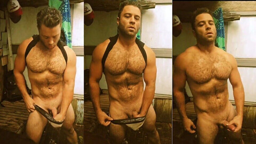 Super Horny Jock Masturbates in Shower with Oil and Jockstrap Until He Cums (Havonaxxxx)