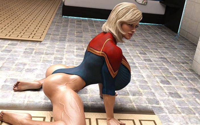 The BenJojo: Pratique du yoga avec une grosse belle-mère Cockham Super-héros 29