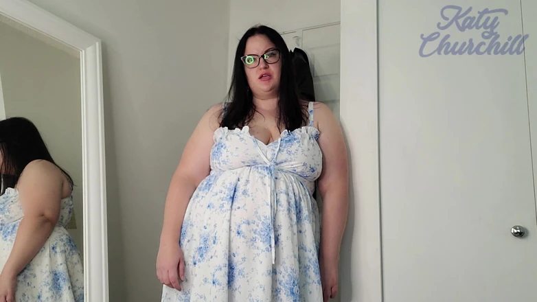 Katy Churchill: Hairy BBW Trad Wife Cucks Cheating Husband