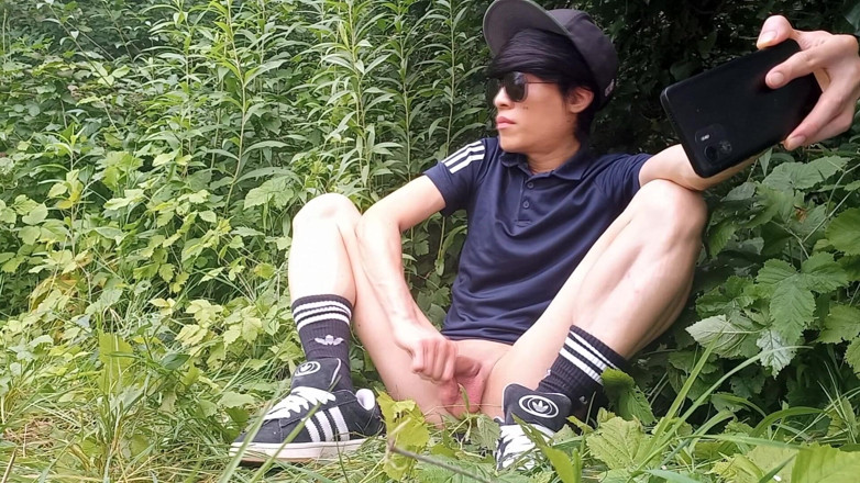 Jon Arteen: After Getting Caught Outside, Gay Twink Jon Arteen Sneaks off...