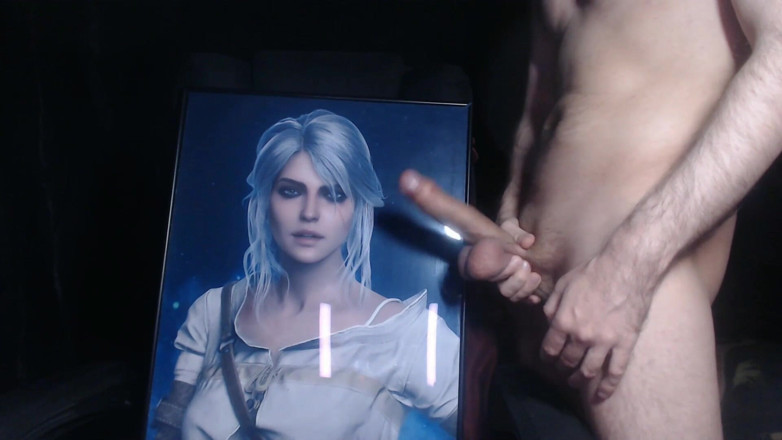 Alex Metallov: Cum Tribute for Ciri (game Character From Witcher 3)