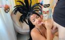 Emanuelly Raquel: Seksi büyük götlü latin en iyi Brezilyalı carnaval partisinde sikişiyor