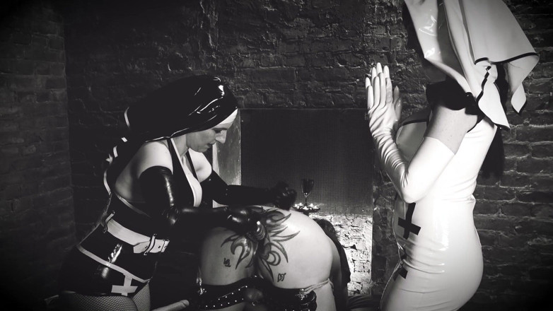 Carmen Rivera Entertainment: Asshole pegging from Nun Mistresses