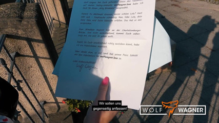 Wolf Wagner.love: La bombasse Lola Shine se tape un rendez-vous dans la...