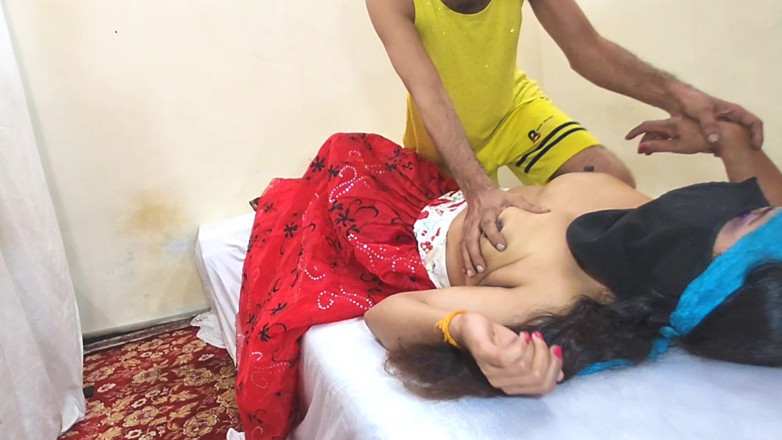 Netu: Missionary Style Fucking with Desi Girl in Red Maxi
