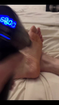 My feet needed a damn good rub