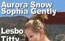 Edge Interactive Publishing: Aurora Snow e Sophia brincam delicadamente com os peitos