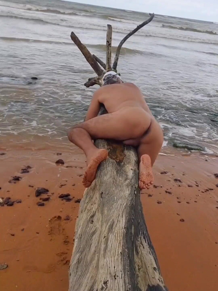 Ladysilvas: Ladysilva我在海滩上的大屁股