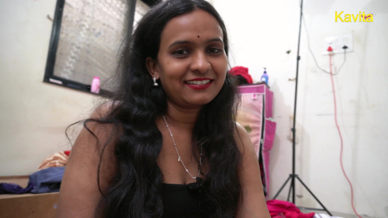 Kavita _zawazawi: Kavita, desi indienne, gros plan, creampie, chatte rasée, léchage de...
