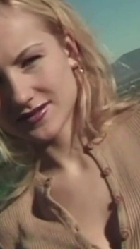 Two Babes in Bikinis Get Interviewed and Bang by the Pool for the Camera