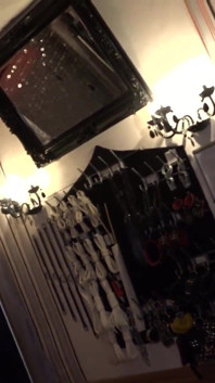 Tattooed guy whiping her nasty ass