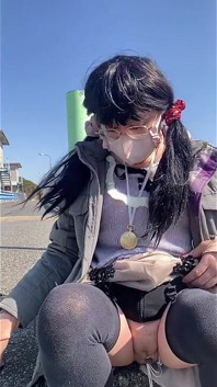 No123 점심시간 턱 노출 산책 2부