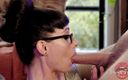 Darya Jane: Cum Licked Onto Glasses