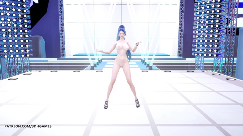 3D-Hentai Games: [MMDの] Kep1er - アップ!Ahri Seraphine Kaisaホット裸のダンスリーグ伝説KDA AllOut