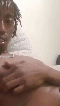 Nata4sex - Caresser ma bite en faisant du dirty talk sur un canapé