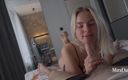 Yummy Mira: Piękna blondynka uwiodła faceta - ssała kutasa i ostro się pieprzyła -...