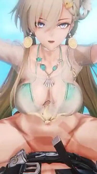 Wuthering Waves - Chisa and Lynae Beach Sex - 3D Hentai Animations